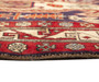 Ardabil Persian Rug 10'2" x 4'11" - Semi Antique Medallion Turquoise, White Hand Knotted | full view | SKU 110533