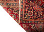 Ardakan Persian Rug 9'2" x 6'2" - Semi Antique Medallion Ivory, Beige Hand Knotted | pile detail | SKU 110592