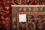 Ardakan Persian Rug 9'2" x 6'2" - Semi Antique Medallion Ivory, Beige Hand Knotted | side view | SKU 110592