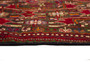 Ferdos Persian Rug 8x3 ft - Semi Antique Geometric Red, Beige Hand Knotted | pile detail | SKU 110647