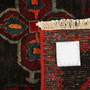 Sarab Persian Rug 9'1" x 4'3" - Semi Antique Medallion Camel, Blue Hand Knotted | full view | SKU 110656