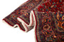 Arak Persian Rug 7'1" x 4'4" - Semi Antique Medallion Crimson, Red Hand Knotted | side view | SKU 110658
