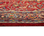Arak Persian Rug 6'8" x 4'5" - Semi Antique Medallion Crimson, Red Hand Knotted | full view | SKU 110659