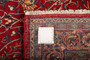 Arak Persian Rug 6x4 ft - Semi Antique Medallion Crimson, Red Hand Knotted | back view | SKU 110659