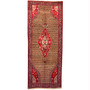 12' 2 x 4' 11 Kurdish Authentic Persian Hand Knotted Area Rug | Los Angeles Home of Rugs