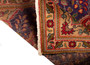 Tabriz Persian Rug 4'8" x 3'1" - Semi Antique Medallion Red, Cream Hand Knotted | full view | SKU 110994