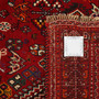 Shiraz Persian Rug 10'0" x 6'3" - Semi Antique Geometric Blue, Red Hand Knotted | full view | SKU 111047
