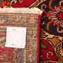 Tabriz Persian Rug 12'8" x 9'10" - Semi Antique Medallion Red, Cream Hand Knotted | full view | SKU 110992