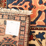 Bakhtiari Persian Rug 10x5 ft - Semi Antique Medallion Blue, Crimson Hand Knotted | full view | SKU 111010
