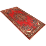 Tafresh Persian Rug 9x5 ft - Semi Antique Medallion Crimson, Beige Hand Knotted | texture detail | SKU 111013