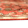 Tafresh Persian Rug 9x5 ft - Semi Antique Medallion Crimson, Beige Hand Knotted | side view | SKU 111016