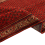 Arak Persian Rug 6'11" x 4'4" - Semi Antique Medallion Crimson, Red Hand Knotted | detail view | SKU 111030