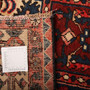 Bakhtiari Persian Rug 9'10" x 5'4" - Semi Antique Medallion Blue, Crimson Hand Knotted | full view | SKU 111038