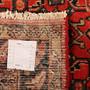 Hamadan Persian Rug 10x4 ft - Semi Antique Herati Afshan Madder Red, Cream, Navy Blue Hand Knotted | full view | SKU 111060