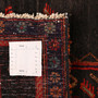 Bijar Persian Rug 8x4 ft - Semi Antique Medallion Crimson, Navy Blue Hand Knotted | full view | SKU 111078