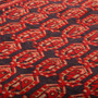 Hamadan Persian Rug 10'11" x 3'6" - Semi Antique Afshan Red, Blue Hand Knotted | back view | SKU 111103