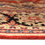 Farahan Persian Rug 13'9" x 10'5" - Antique Medallion Red, Green Hand Knotted | side view | SKU 111126