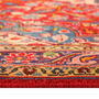 Malayer Persian Rug 5'8" x 3'7" - Semi Antique Medallion Red, Blue Hand Knotted | side view | SKU 111128