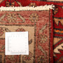 Sarab Persian Rug 10x3 ft - Semi Antique Medallion Camel, Blue Hand Knotted | full view | SKU 111141