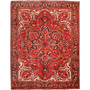 12' 8 x 9' 6 Heriz Authentic Persian Hand Knotted Area Rug | Los Angeles Home of Rugs