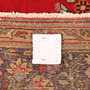 Tabriz Persian Rug 9'9" x 6'9" - Semi Antique Medallion Red, Cream Hand Knotted | full view | SKU 111185
