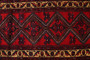 Arak Persian Rug 9'10" x 3'7" - Semi Antique Medallion Crimson, Red Hand Knotted | full view | SKU 111201