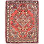 Arak Persian Rug 2'9" x 2'1" - Semi Antique Medallion Crimson, Red Hand Knotted | front view | SKU 111205