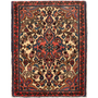 Arak Persian Rug 2'6" x 1'12" - Semi Antique Medallion Crimson, Red Hand Knotted | front view | SKU 111206