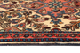 Arak Persian Rug 2'6" x 1'12" - Semi Antique Medallion Crimson, Red Hand Knotted | side view | SKU 111206