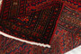 Lori Persian Rug 9x3 ft - Semi Antique Geometric Red, Brown Hand Knotted | full view | SKU 111208