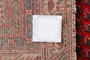 Arak Persian Rug 9x6 ft - Semi Antique Medallion Crimson, Red Hand Knotted | detail view | SKU 111223