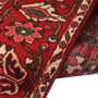 Bakhtiari Persian Rug 9x6 ft - Semi Antique Medallion Blue, Crimson Hand Knotted | detail view | SKU 111303