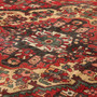 Bakhtiari Persian Rug 10'3" x 6'11" - Semi Antique Medallion Blue, Crimson Hand Knotted | back view | SKU 111311