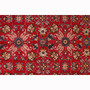 Najafabad Persian Rug 11'0" x 8'2" - Semi Antique Medallion Red, Beige Hand Knotted | pile detail | SKU 111319