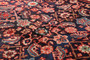 Arak Persian Rug 10'1" x 5'8" - Semi Antique Medallion Crimson, Red Hand Knotted | detail view | SKU 111323