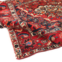 Bakhtiari Persian Rug 10'2" x 6'9" - Semi Antique Medallion Blue, Crimson Hand Knotted | detail view | SKU 111331