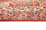 Bakhtiari Persian Rug 8'6" x 5'5" - Semi Antique Medallion Blue, Crimson Hand Knotted | texture detail | SKU 111334