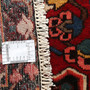 Bakhtiari Persian Rug 13x9 ft - Semi Antique Medallion Blue, Crimson Hand Knotted | full view | SKU 111339
