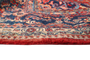 Lilihan Persian Rug 14x10 ft - Semi Antique Geometric Red, Navy Blue Hand Knotted | side view | SKU 111379
