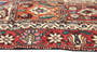 Bakhtiari Persian Rug 10'2" x 6'11" - Semi Antique Medallion Blue, Crimson Hand Knotted | texture detail | SKU 111447