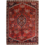 8' 6 x 6' 3 Shiraz Authentic Persian Hand Knotted Area Rug | Los Angeles Home of Rugs