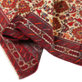 Baluch Persian Rug 5'11" x 3'2" - Semi Antique Mihrab Red, Blue Hand Knotted | detail view | SKU 111527