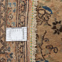 Sabzevar Persian Rug 11'4" x 8'2" - Semi Antique Medallion Crimson, Beige Hand Knotted | full view | SKU 111631