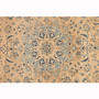 Najafabad Persian Rug 11x7 ft - Semi Antique Medallion Red, Beige Hand Knotted | pile detail | SKU 111639