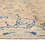 Najafabad Persian Rug 9'10" x 6'9" - Semi Antique Medallion Red, Beige Hand Knotted | side view | SKU 111640