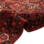 Heriz Persian Rug 10'11" x 7'7" - Semi Antique Medallion Red, Brown Hand Knotted | detail view | SKU 111641