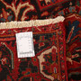 Heriz Persian Rug 10x7 ft - Semi Antique Medallion Red, Brown Hand Knotted | full view | SKU 111641