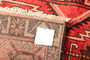 Quchan Persian Rug 9'3" x 5'4" - Semi Antique Medallion Red, Blue Hand Knotted | detail view | SKU 111674