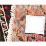 Quchan Persian Rug 9'1" x 4'11" - Semi Antique Medallion Red, Blue Hand Knotted | full view | SKU 111681