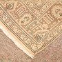 Tabriz Persian Rug 9x6 ft - Semi Antique Eslimi Medallion Cream, Camel, Brown Hand Knotted | full view | SKU 111688